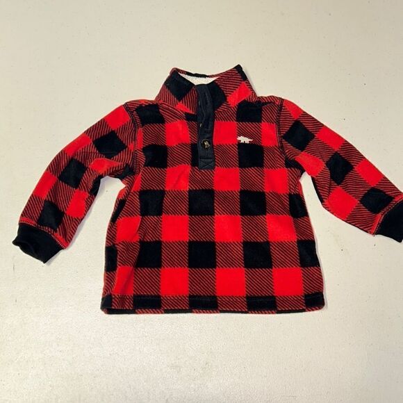 18m carters plaid pullover - Picture 1 of 2